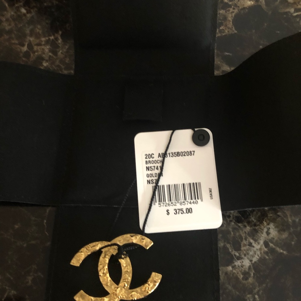 Authentic Gold Chanel Brooch